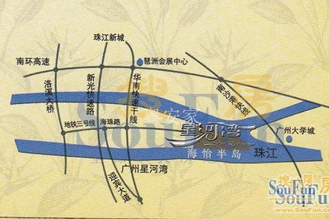 星河湾半岛位置交通图